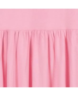 Toddler Girls Pink Lemonade Short Sleeve Twirl Dress