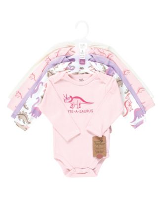 Soft Natural Cotton Long-Sleeve One-Piece Essentials