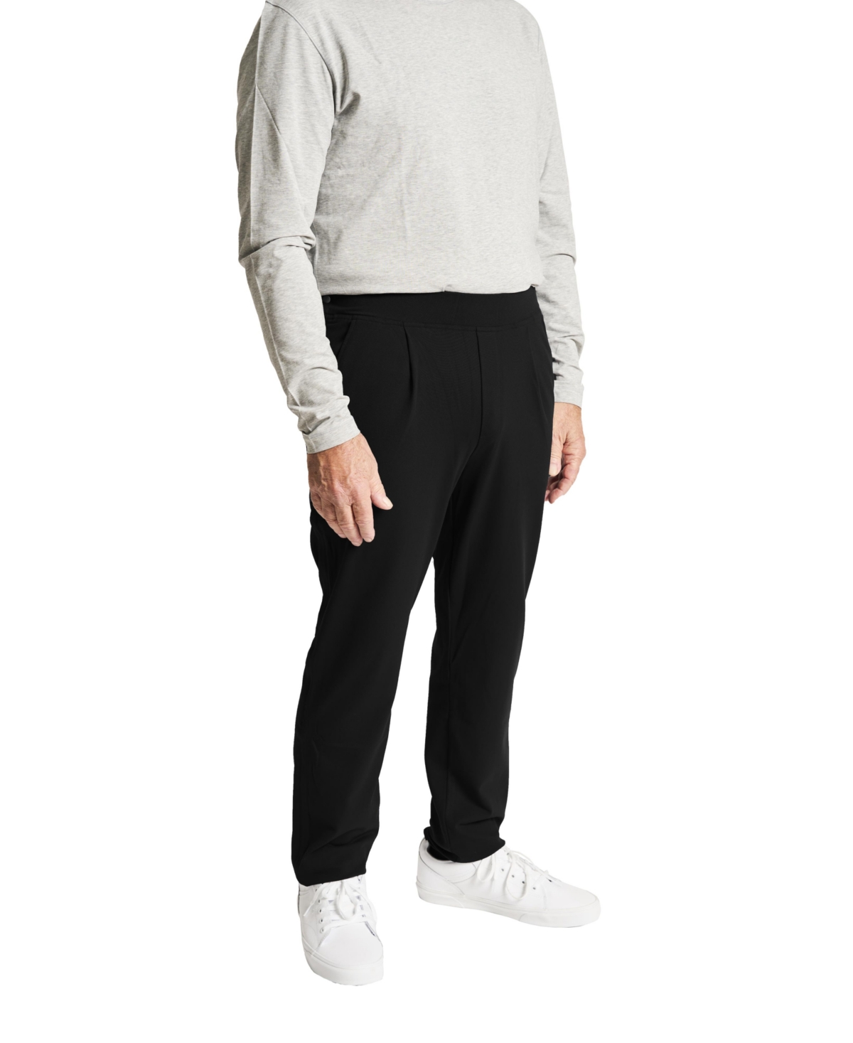 JOE & BELLA MEN'S ADAPTIVE SIDE-ZIP EASY-DRESSING PANTS 