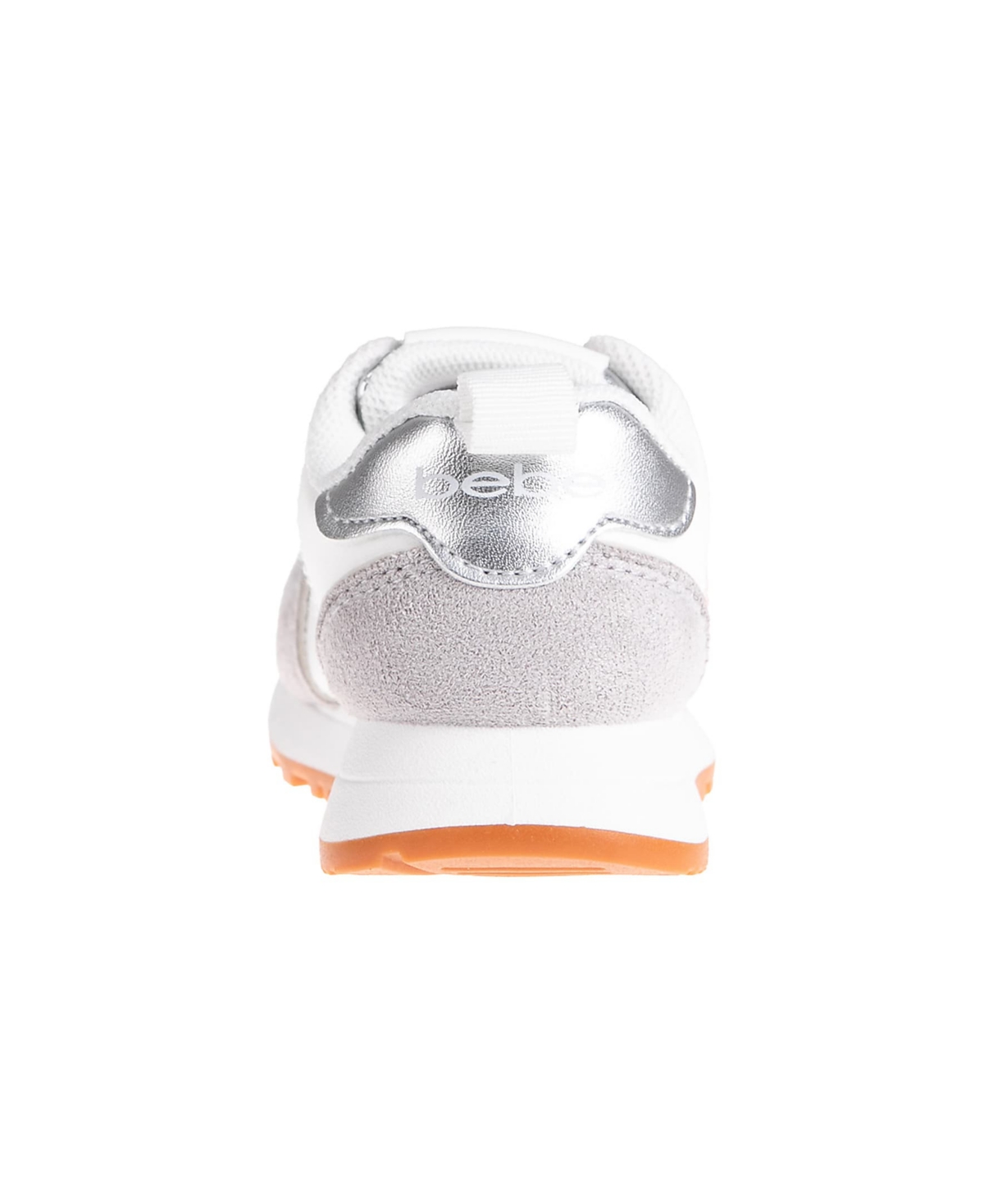 Bebe Toddler Girls Jogger With Rhinestones Shoe In Gray