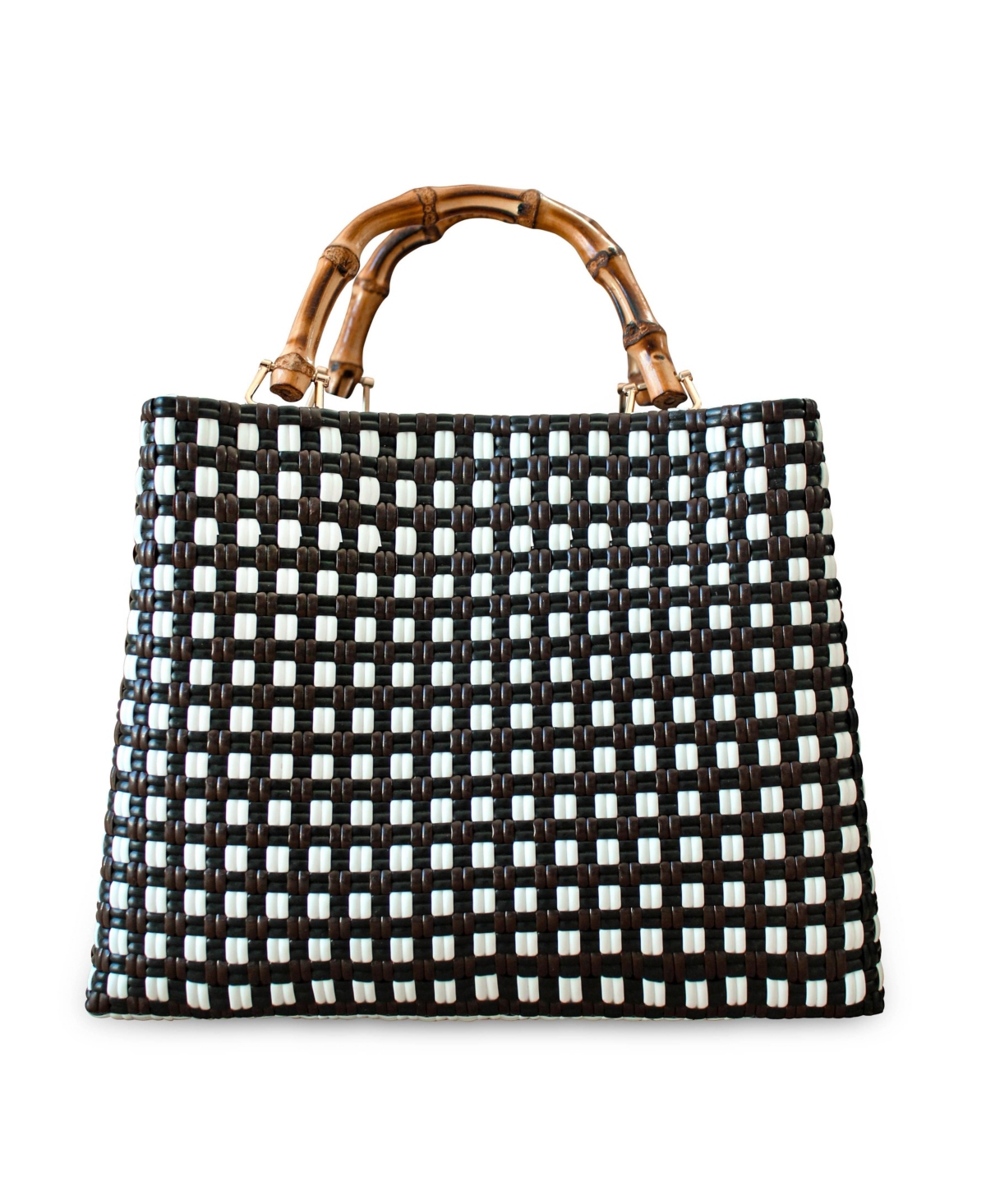 Tuku Ojai Recycled Market Tote Bag - Black