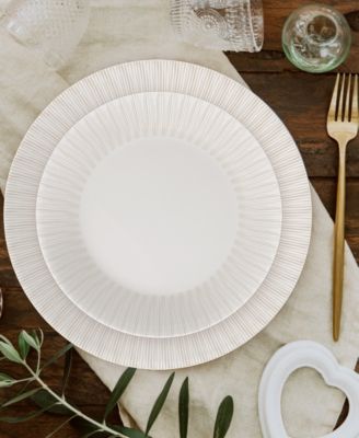 Hushed Lines 12 Pc. Dinnerware Set, Service for 4