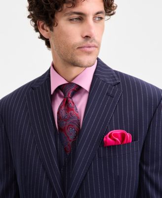Men's Classic-Fit Pinstripe Suit Separate Jacket