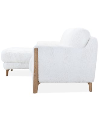 Briannie 2-Pc. Fabric Chaise Sectional, Exclusively at Macy's