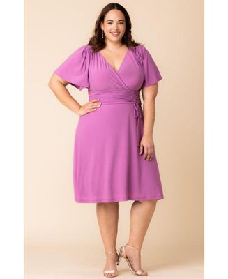 Plus Size Jemma Ruched Tie Dress