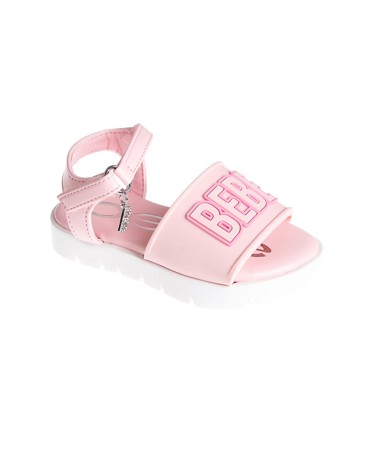 Bebe Toddler Girls Trendy and Comfortable Sandals - Light pastel