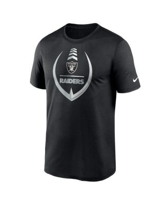 Men's Black Las Vegas Raiders Icon Legend Performance T-Shirt