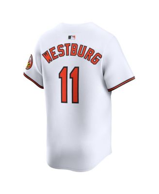 Men's Jordan Westburg White Baltimore Orioles Alternate Limited Player Jersey