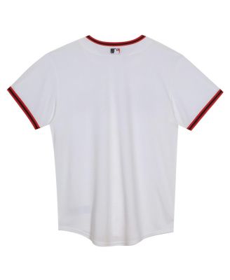 Preschool White Cleveland Guardians Home Blank Replica Jersey