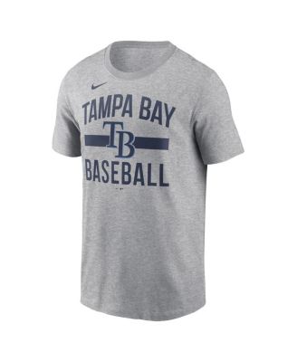Men's Heather Gray Tampa Bay Rays Arched T-Shirt