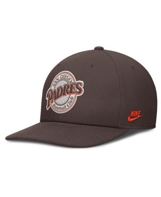 Men's Brown San Diego Padres Pro Performance Snapback Hat