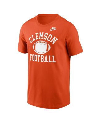 Men's Orange Clemson Tigers Legacy Football Icon T-Shirt