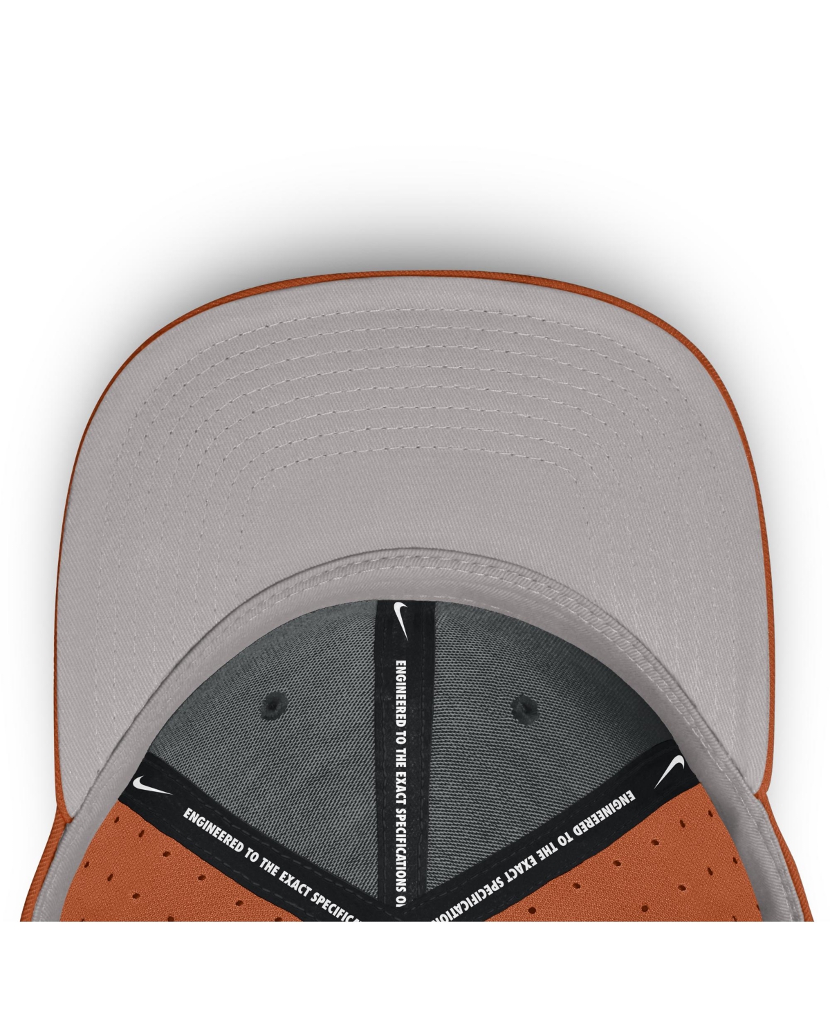 Nike Men's Texas Orange Longhorns On-Field Dugout True Performance Fitted Hat