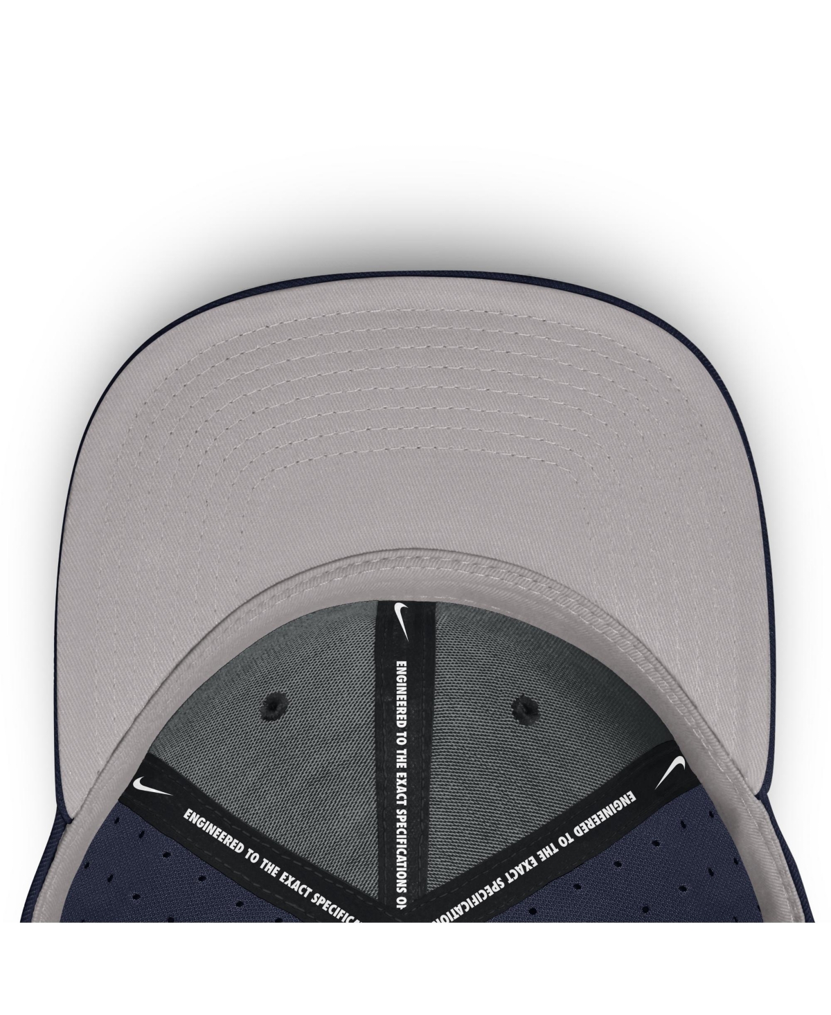 Nike Men's Navy Arizona Wildcats On-field Dugout True Performance Fitted Hat In Navy