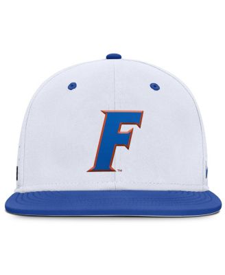 Men's White Florida Gators On-Field Dugout True Performance Fitted Hat