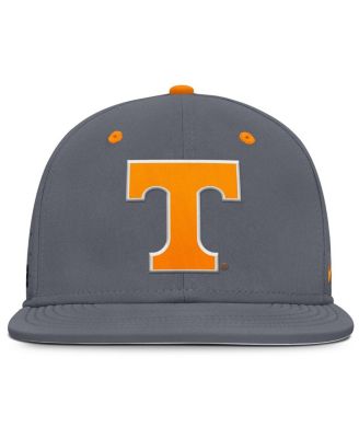 Men's Gray Tennessee Volunteers On-Field Dugout True Performance Fitted Hat