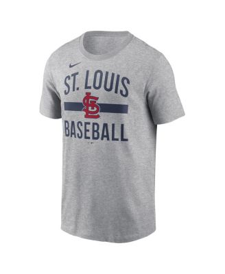 Men's Heather Gray St. Louis Cardinals Arched T-Shirt
