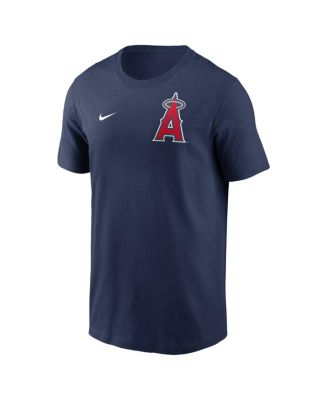 Men's Navy Los Angeles Angels 2-Hit T-Shirt