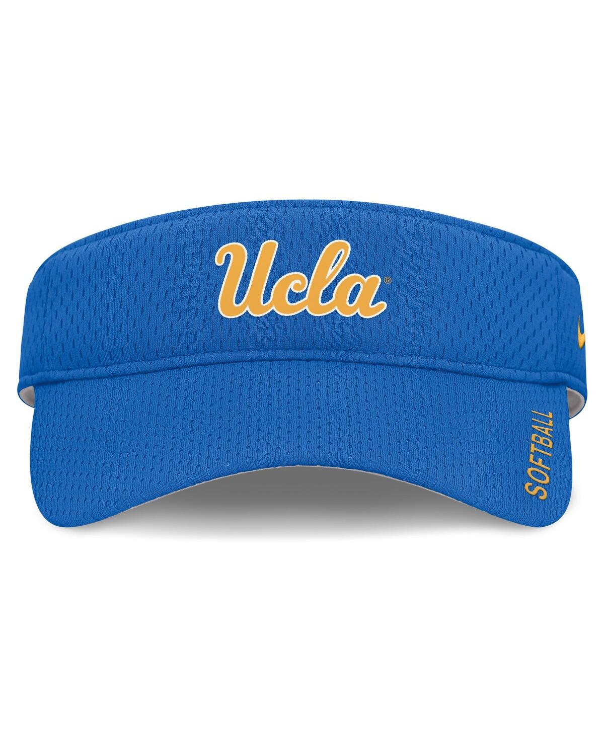 Nike Men's And Women's Blue Ucla Bruins 2025 Dugout Softball Ace Performance Adjustable Visor Hat In Blue