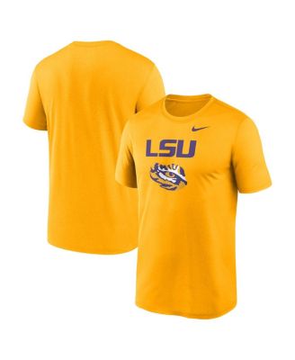 Nike - Men's Gold LSU Tigers Lockup Legend Performance T-Shirt