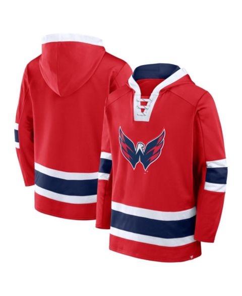 Мужская флисовая худи Fanatics Washington Capitals Inside Line, Red
