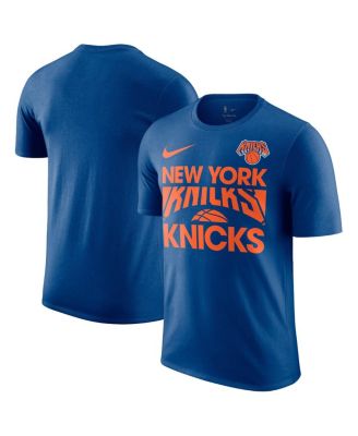 Nike - Men's&nbsp;Blue New York Knicks Courtside This Is Our Year T-Shirt