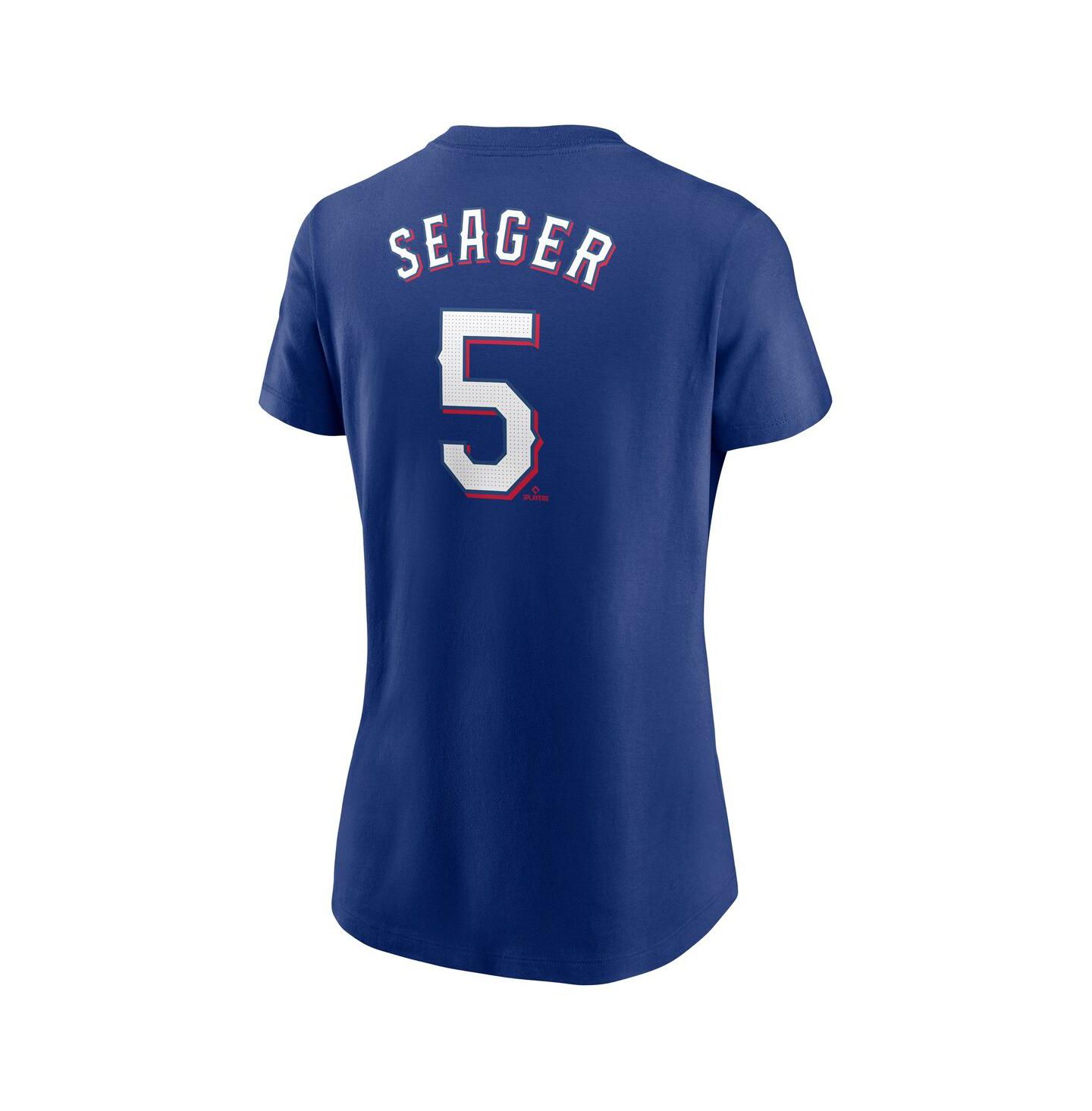 Женская футболка Nike Corey Seager Royal Texas Rangers Fuse Name & Number — фото 2