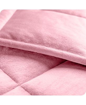 Minky Weighted Blanket, 17lbs, 60" x 80"
