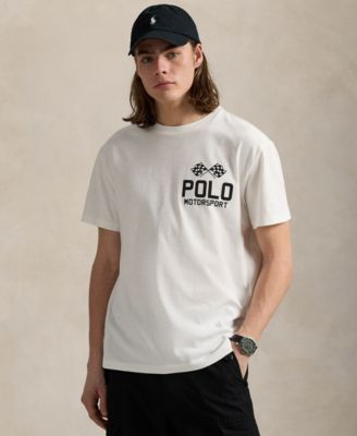 Polo Ralph Lauren - Men's Classic-Fit Slub Jersey Graphic T-Shirt
