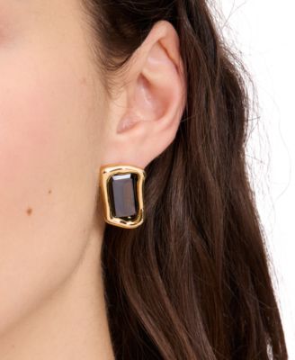 Cubic Zirconia Statement Stud Earrings