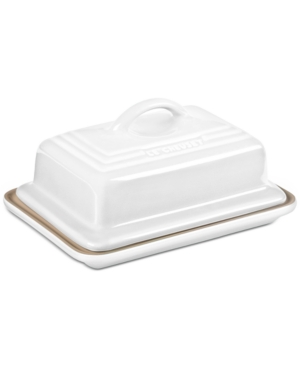 Le Creuset Stoneware 2-Pc Lidded Heritage Butter Dish