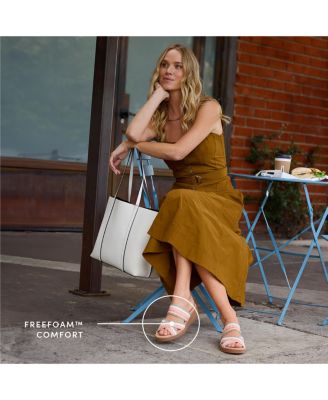 Women's Fiona Washable Strappy Slide Wedge Sandals