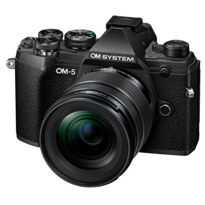 OM-5 Mirrorless Camera with M.Zuiko Digital ED 12-45mm f/4.0 PRO Lens, Black