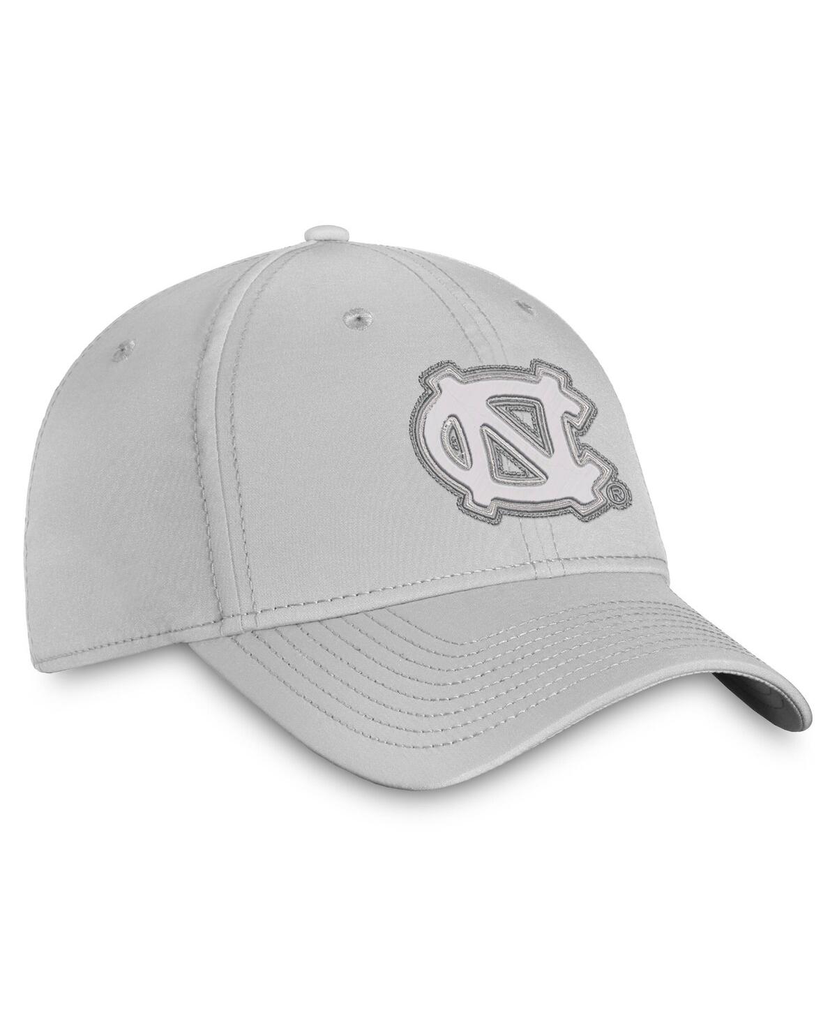 Top Of The World Men's Gray North Carolina Tar Heels Mccoy Flex Hat In Gray