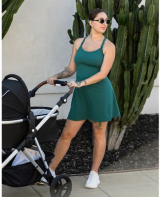 Maternity Stevie Active Racerback Nursing Dress