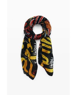 Women's Cat letters scarf