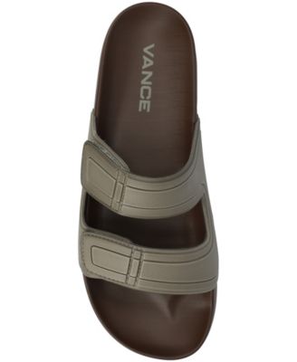 Men's Mario Comfort Adjustable Strap Slide On Sandals