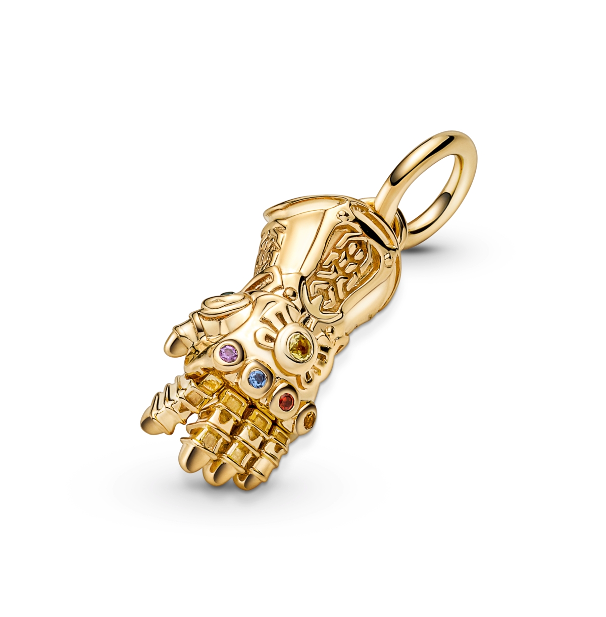 Pandora Gold-Plated Marvel The Avengers Infinity Gauntlet Dangle Charms