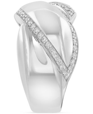 EFFY&reg; Diamond Statement Ring (1/2 ct. t.w.) in Sterling Silver