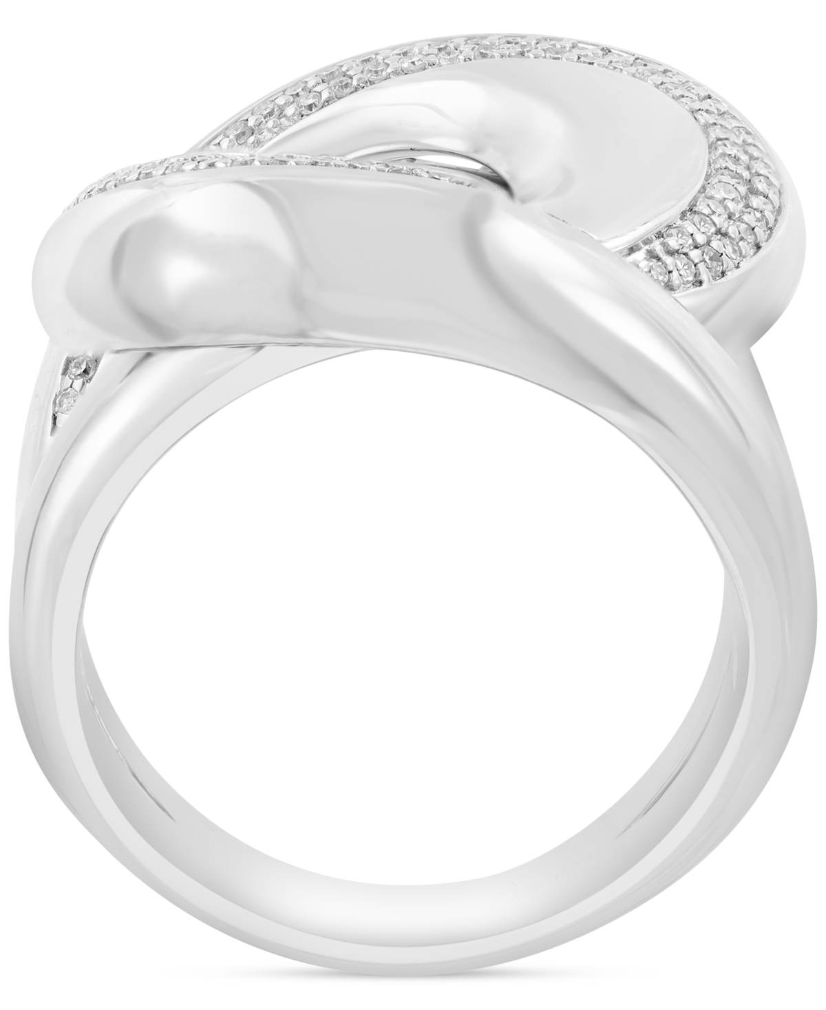 Effy Collection Effy Diamond Statement Ring (1/3 Ct. T.w.) In Sterling Silver