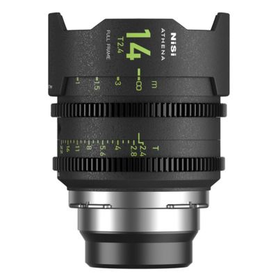 ATHENA PRIME Cine 5-Lens Kit with 14mm T2.4, 25mm, 35mm, 50mm, 85mm T1.9 Lens, Includes Filter Holder, PL Mount