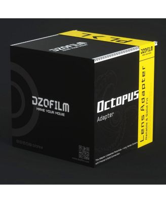 Octopus Adapter for PL-Mount Lens to Sony E-Mount Camera, Black