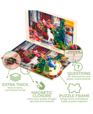 Dementia Activities for Elderly - Large Piece - Alzheimers Jigsaw Puzzle Games for Adults