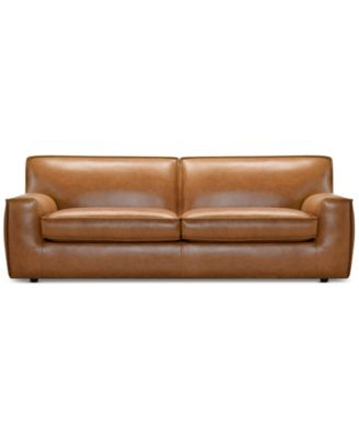 Furniture - Glympton 92" Leather Sofa