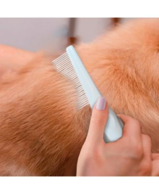 Single-Sided Pin Comb Brush for Pets, Eco-Friendly Grooming Tool for Dogs and Cats