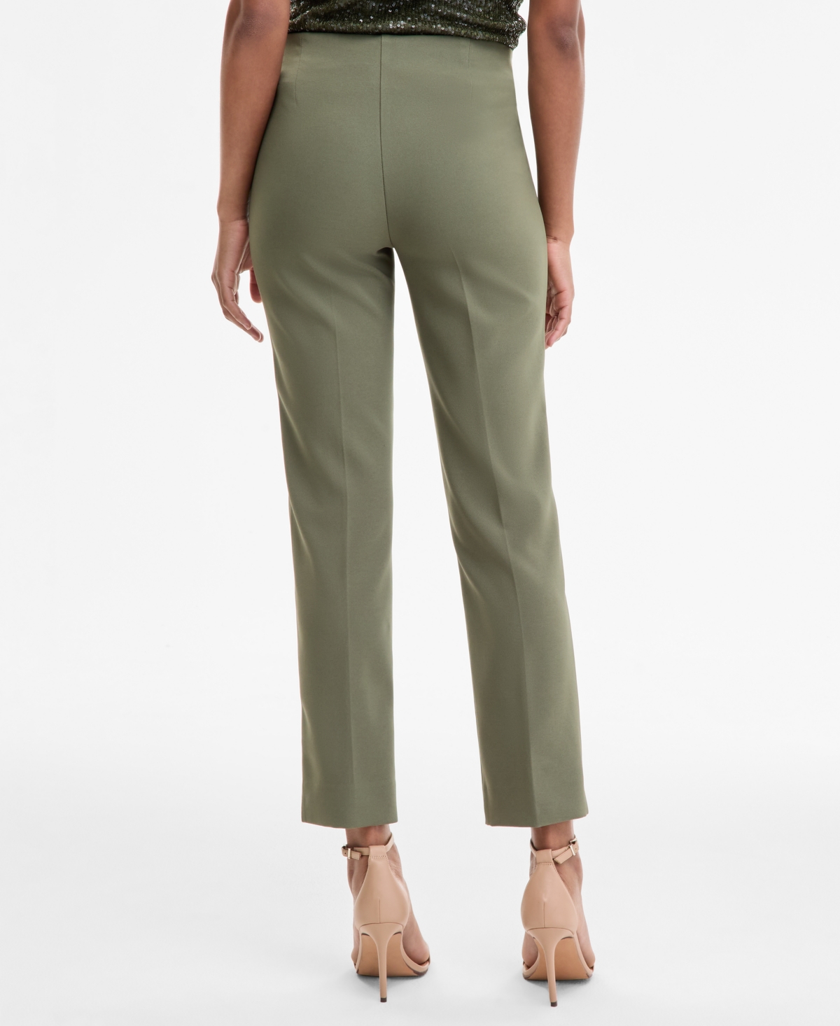 Anne Klein Women's Pull-on Urban Stretch Ankle Pants