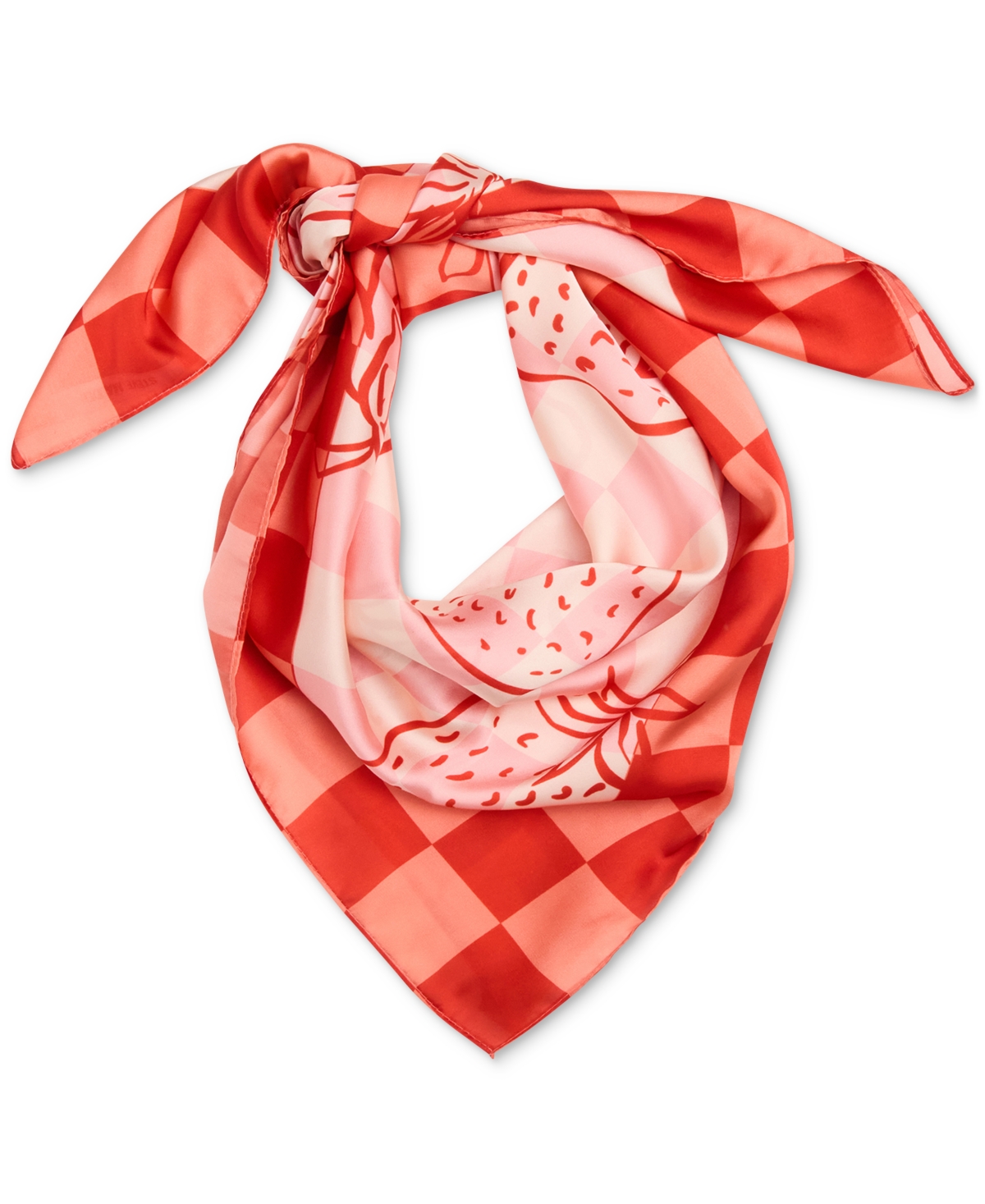 Steve Madden 2-pc. Fruity Fun Satin Square Scarf Set