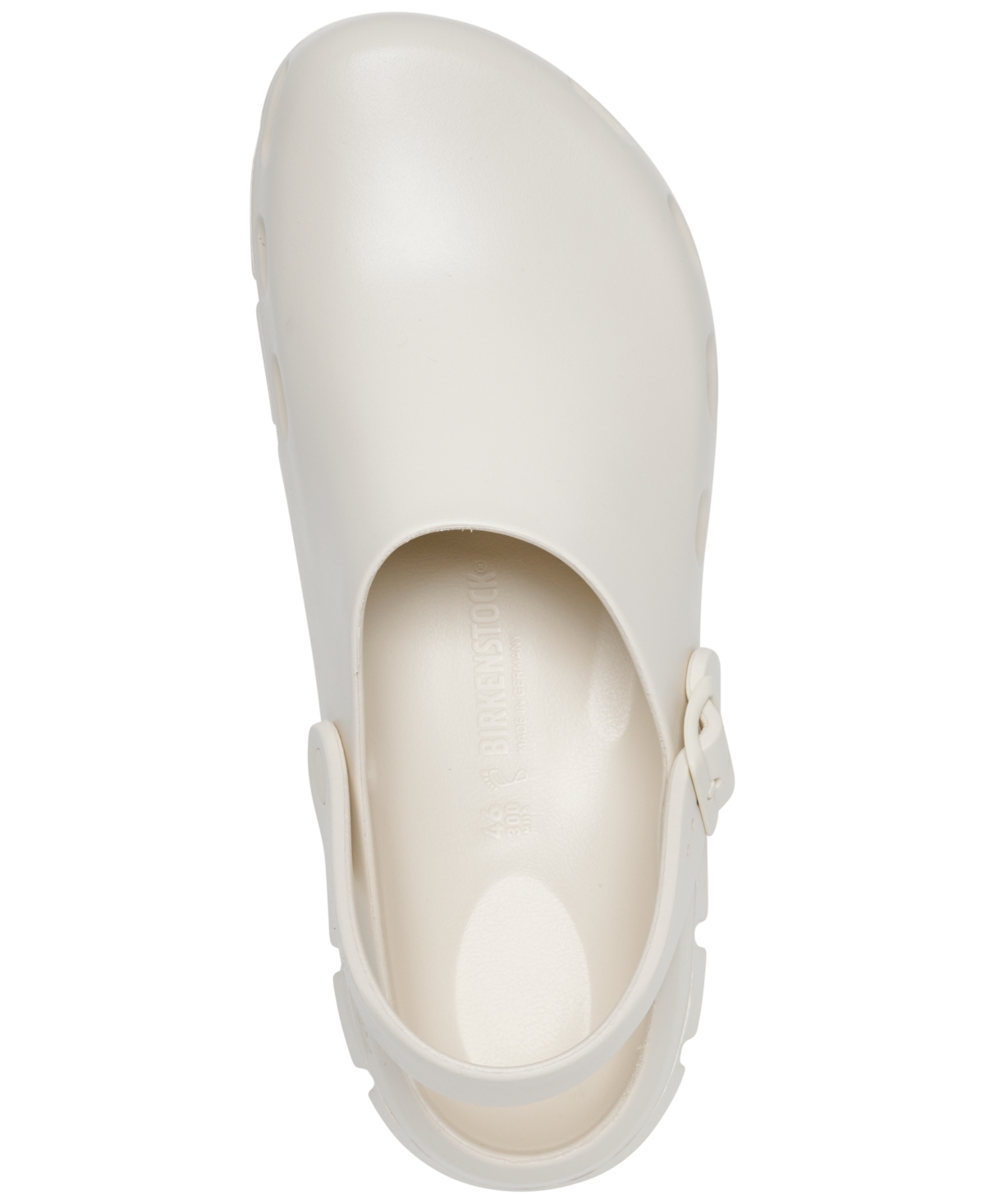 Birkenstock Men's Birki Flow Eva Clogs From Finish Line In Eggshell