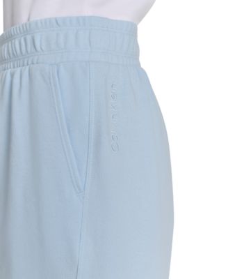 Women's French Terry Smocked-Waist Shorts