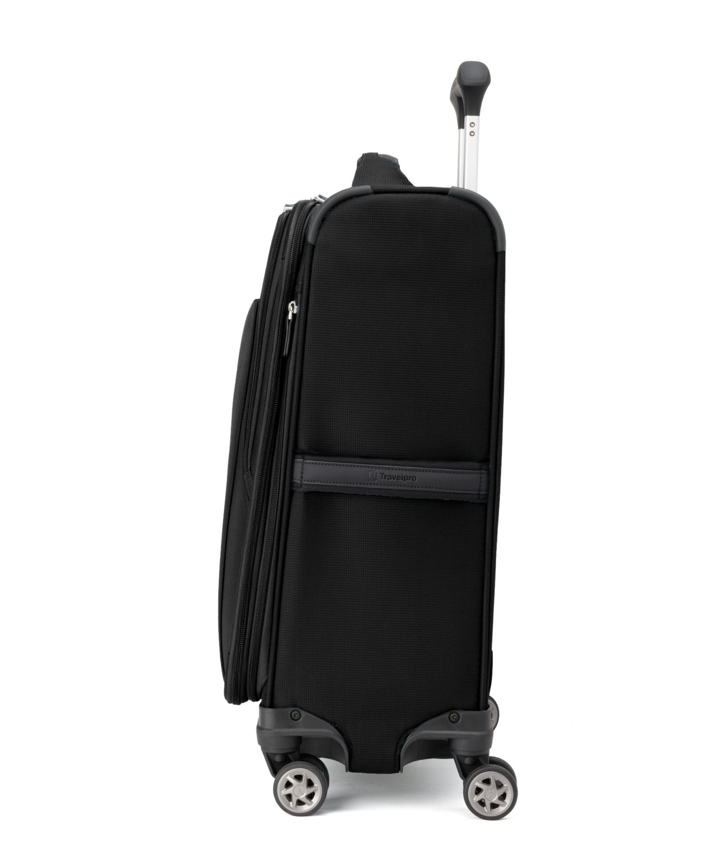 Чемодан Travelpro WalkAbout 7 Carry-on Softside Spinner, цвет: Чёрный — фото 3